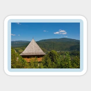 Ostrovica Castle in Kulen Vakuf, Bosnia Sticker